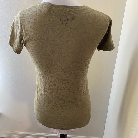 Abbey Dawn burn out rock & roll t-shirt M - Picture 5 of 7